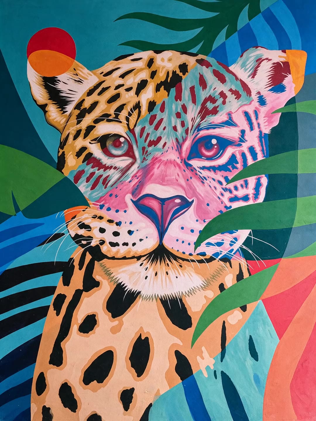 Mural del jaguar de Seltari